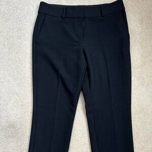 LOFT Classic Slim Black Pants